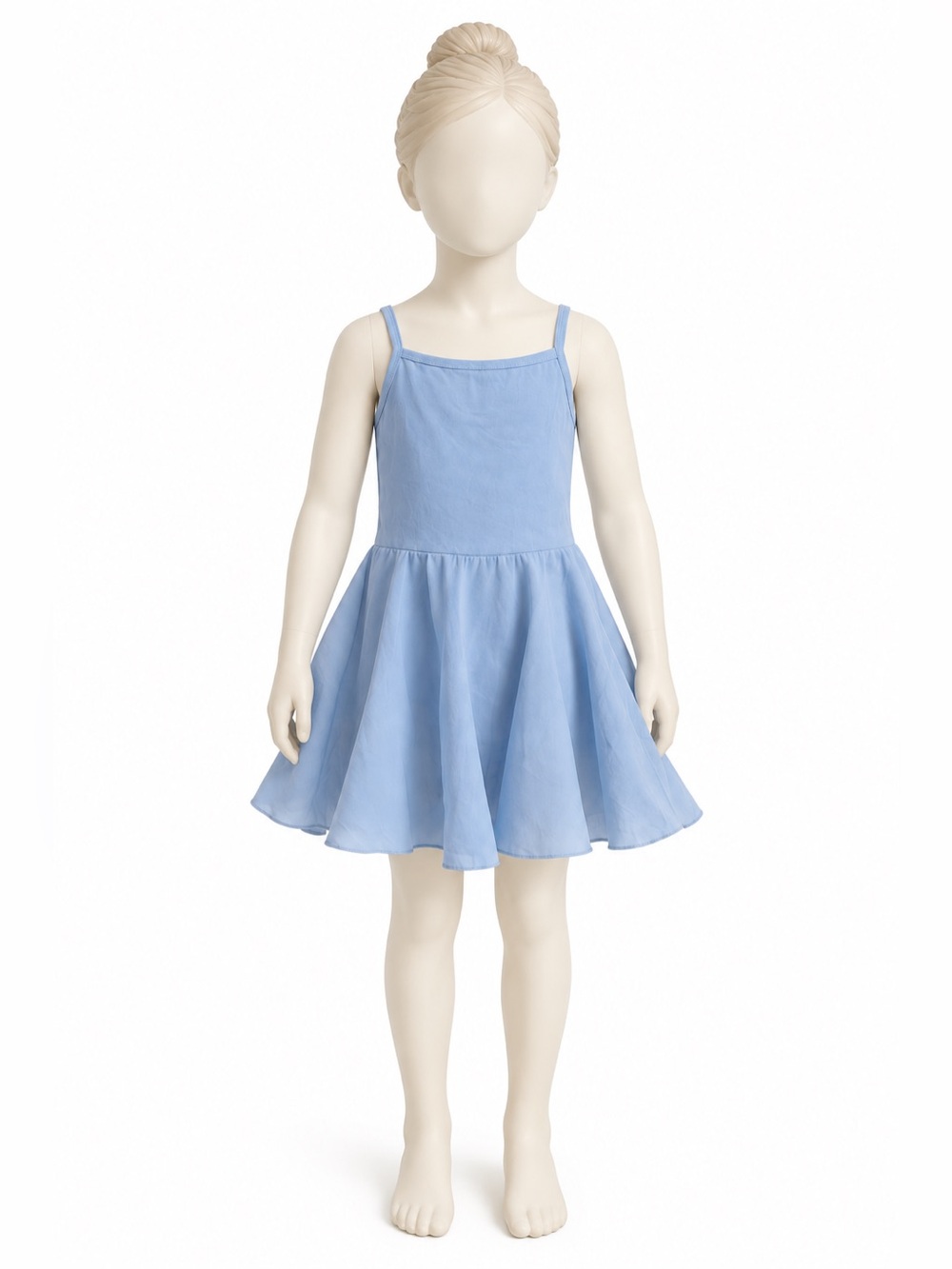 Sansha Signature Girls Ballet Dress Leotard Light Blue Dancewear Size C